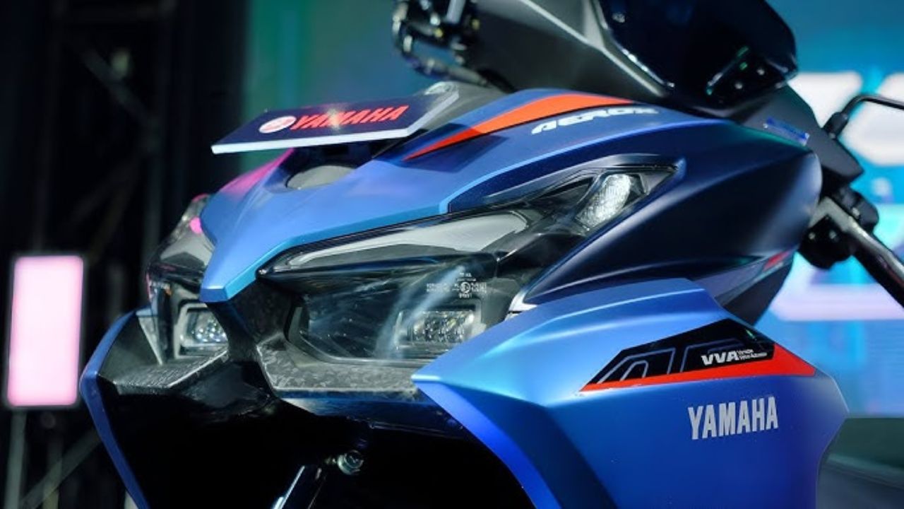 Yamaha Aerox 155 Version S 2025 भारत में लॉन्च: नए रंग और अपग्रेडेड इंजन के साथ